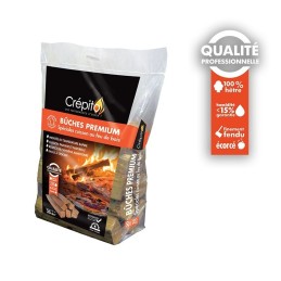 Pack 10 Sacs Bûches Cuisson au feu de bois