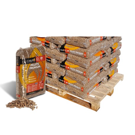 Granulés CREPITO Demi-Palette 36 sacs de 15kg