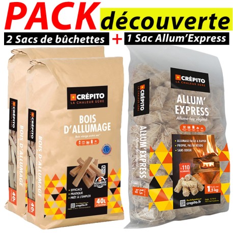 Bois d'allumage extra sec